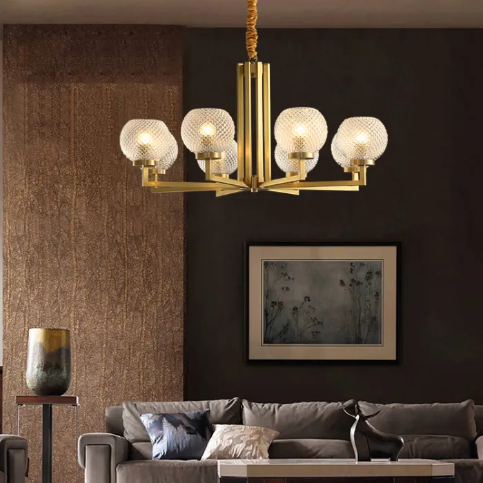 Подвесная люстра CHLOE LUX L8 от ImperiumLoft