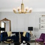 Подвесная люстра CHLOE LUX L8 от ImperiumLoft