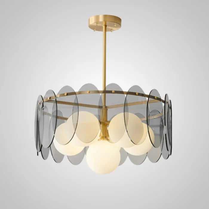 Люстра на штанге RASMIN D50 Brass