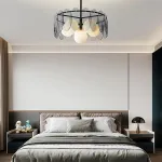 Люстра на штанге RASMIN D80 Black