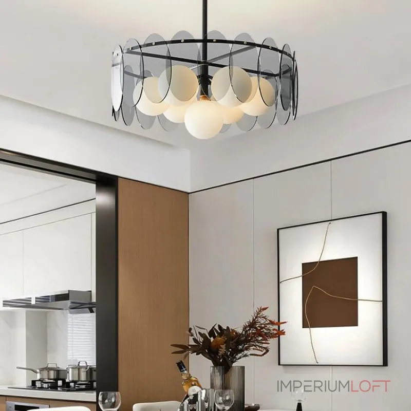 Люстра на штанге RASMIN D60 Black