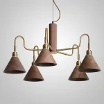 Подвесная люстра DOMENIC B D75 Dark Brown от ImperiumLoft