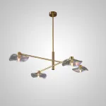 Потолочная люстра MILIAN CH L4 Brass Grey от ImperiumLoft