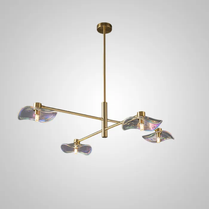 Потолочная люстра MILIAN CH L4 Brass Grey от ImperiumLoft