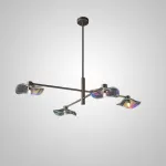 Потолочная люстра MILIAN CH L4 Black Grey от ImperiumLoft