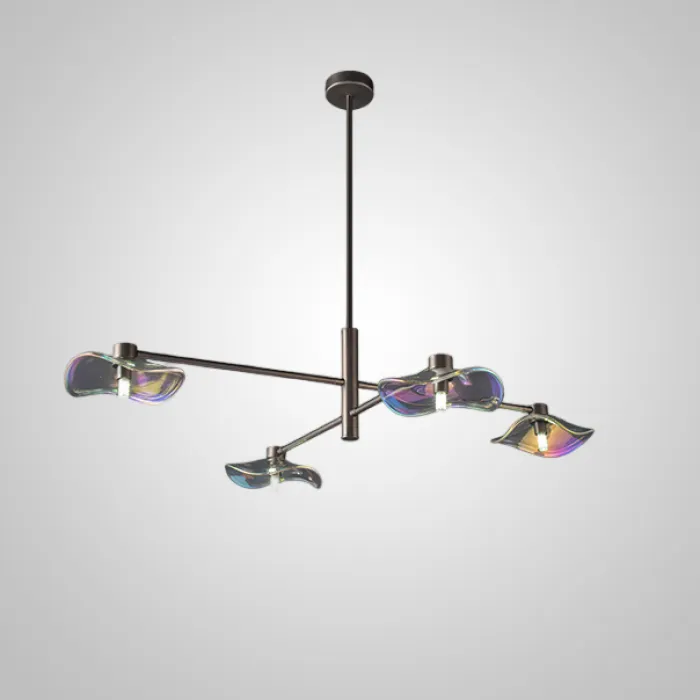Потолочная люстра MILIAN CH L4 Black Grey от ImperiumLoft