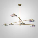 Потолочная люстра MILIAN CH L6 Brass Grey от ImperiumLoft