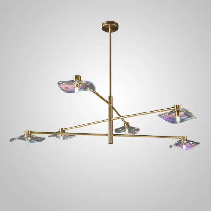 Потолочная люстра MILIAN CH L6 Brass Grey от ImperiumLoft