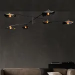 Потолочная люстра MILIAN CH L6 Black Grey от ImperiumLoft