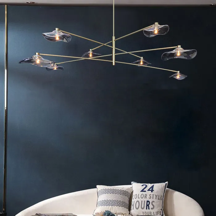 Потолочная люстра MILIAN CH L6 Black Grey от ImperiumLoft