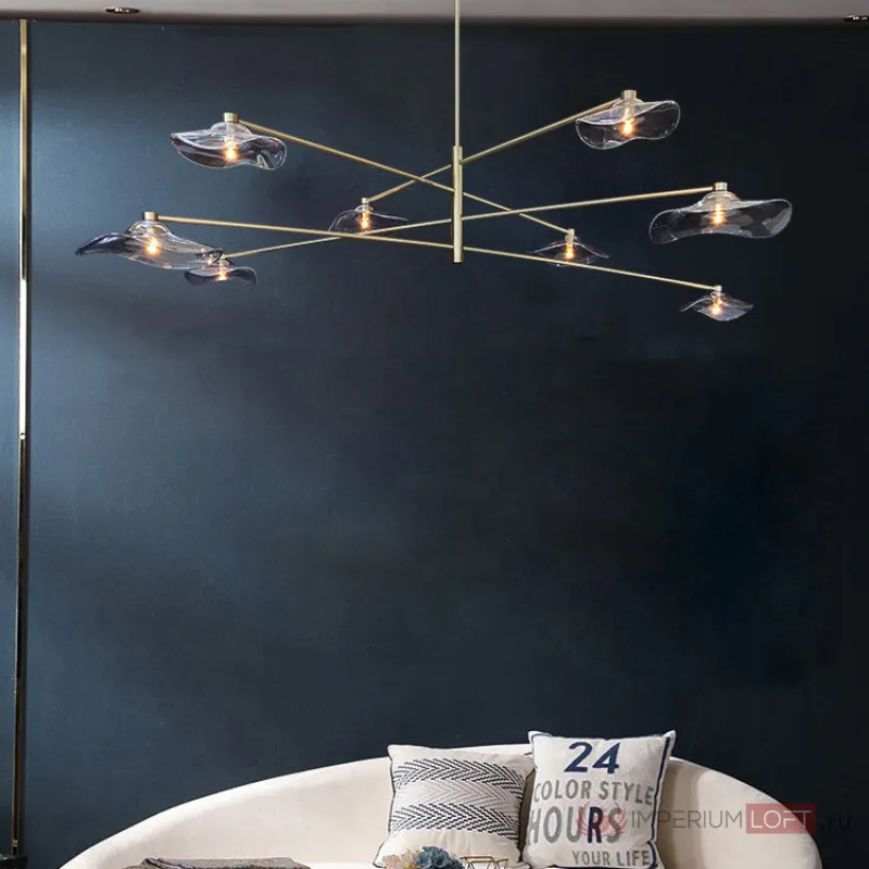 Потолочная люстра MILIAN CH L6 Black Grey от ImperiumLoft