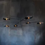 Потолочная люстра MILIAN CH L6 Black Grey от ImperiumLoft