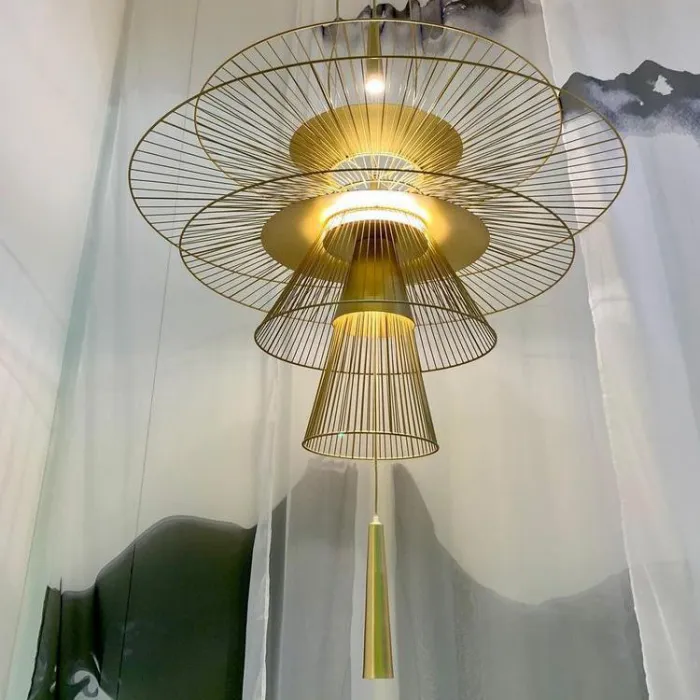 Подвесной светильник VILBIRG D48 Gold от ImperiumLoft