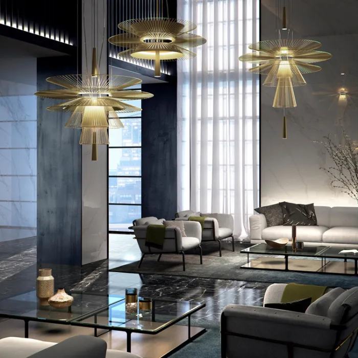 Подвесной светильник VILBIRG D48 Gold от ImperiumLoft
