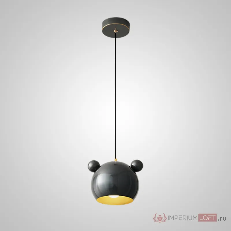 Подвесной светильник BEAR ONE Black от ImperiumLoft