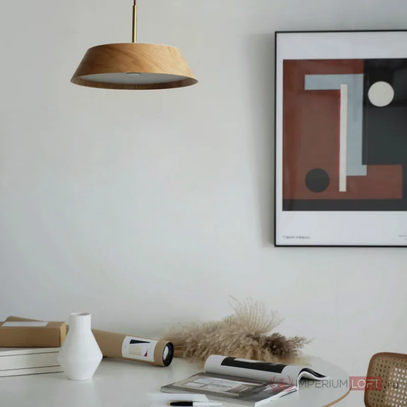 Подвесной светильник BENONI B D27 Walnut Трехцветный свет от ImperiumLoft