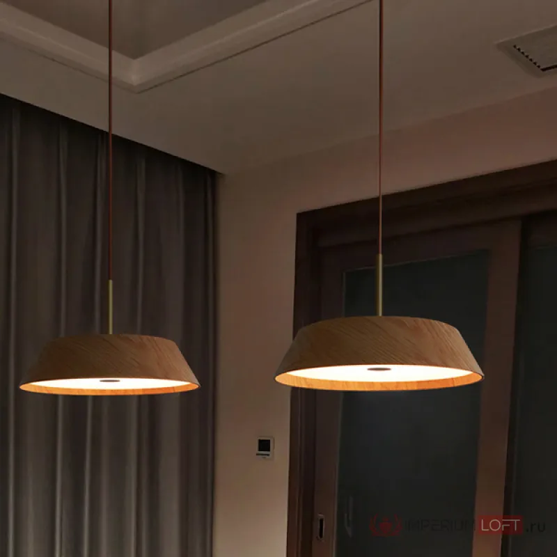 Подвесной светильник BENONI B D27 Walnut Трехцветный свет от ImperiumLoft