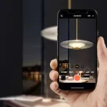 Потолочный светильник AMOS D80 Black