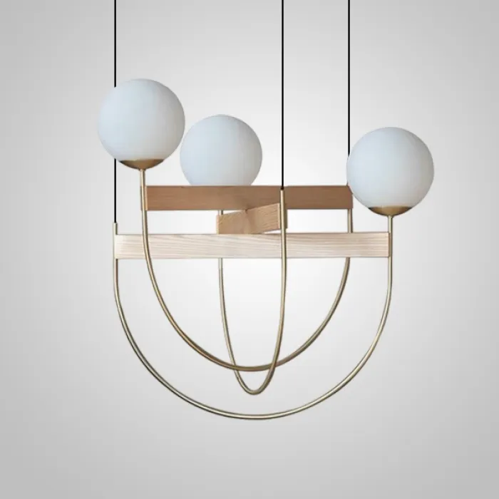 Подвесной светильник GIERTON D54 Light brown от ImperiumLoft