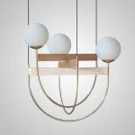 Подвесной светильник GIERTON D78 Light brown от ImperiumLoft