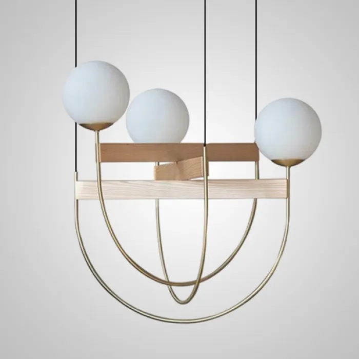 Подвесной светильник GIERTON D78 Light brown от ImperiumLoft