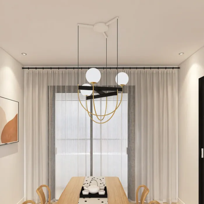 Подвесной светильник GIERTON D78 Dark brown от ImperiumLoft
