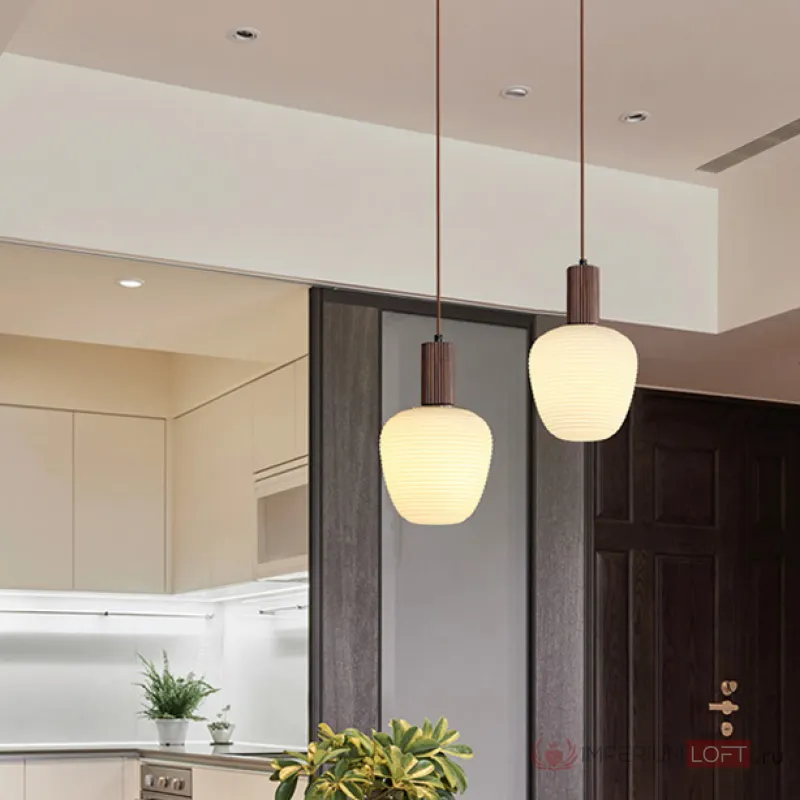 Подвесной светильник DAGFIN Dark brown от ImperiumLoft