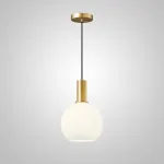 Подвесной светильник IRIS WHITE  A Brass