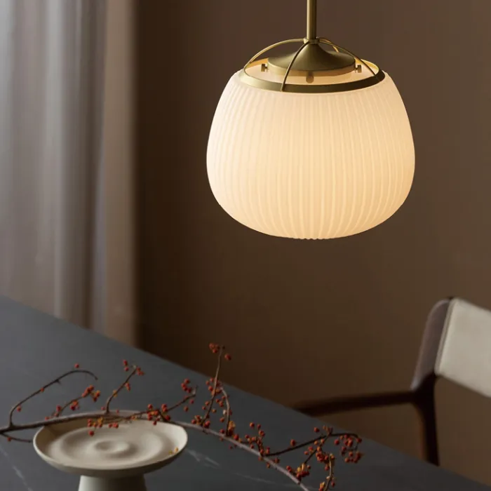 Подвесной светильник TOFFE Brass Milk от ImperiumLoft
