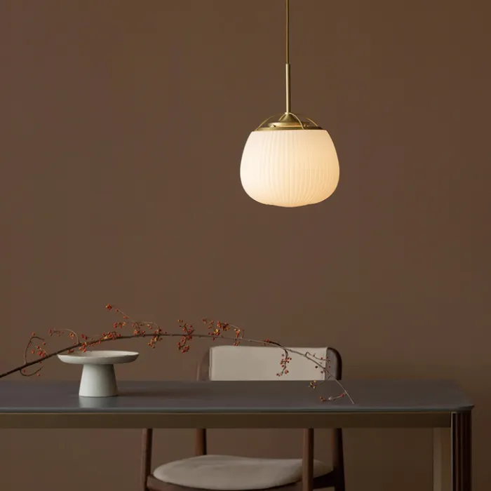 Подвесной светильник TOFFE Brass Milk от ImperiumLoft