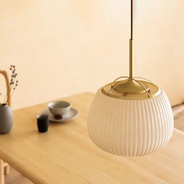 Подвесной светильник TOFFE Brass Milk от ImperiumLoft