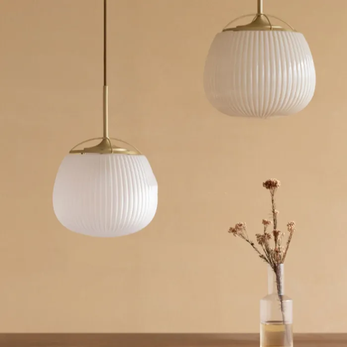 Подвесной светильник TOFFE Brass Milk от ImperiumLoft