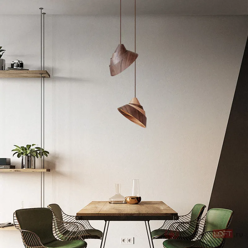 Подвесной светильник VILIO B Light Dark brown от ImperiumLoft