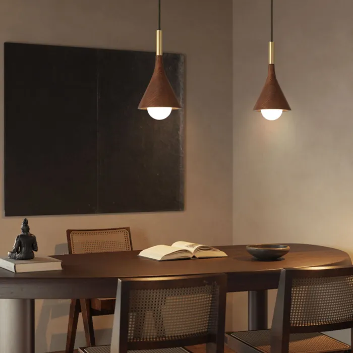 Подвесной светильник TAPIO Walnut от ImperiumLoft