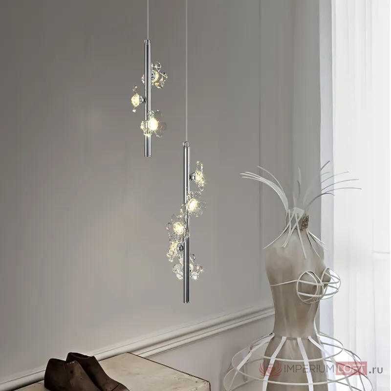 Подвесной светильник CAMILIA BW L3 White от ImperiumLoft