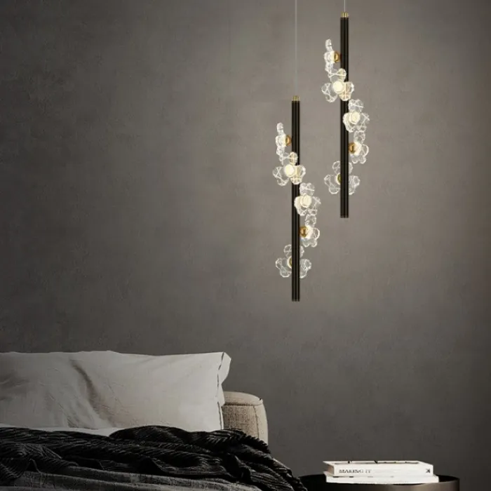 Подвесной светильник CAMILIA BW L3 Black от ImperiumLoft