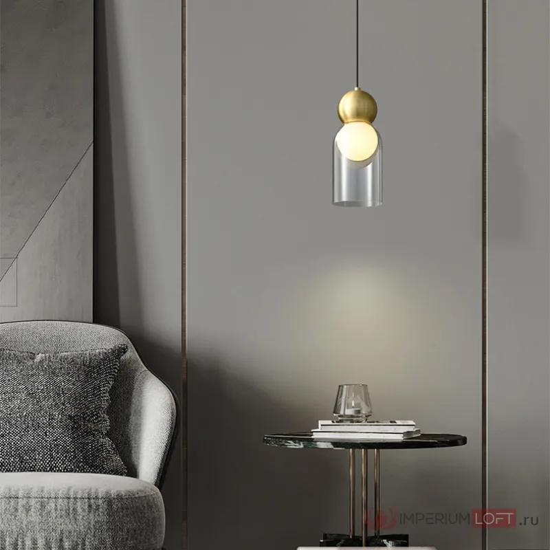 Подвесной светильник FANUEL D10 Black от ImperiumLoft
