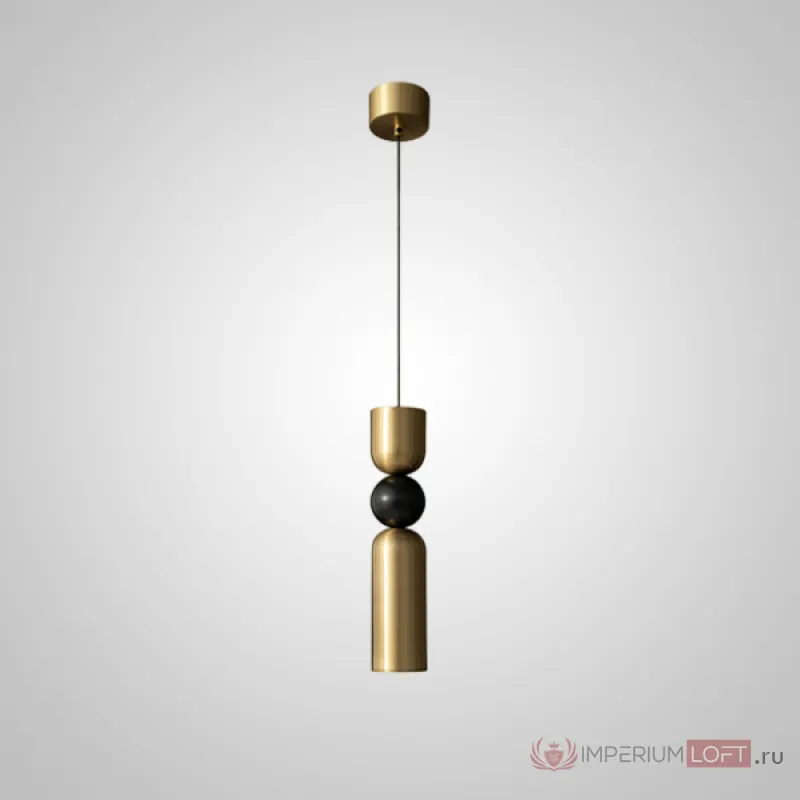 Подвесной светильник NIORD A Brass Black от ImperiumLoft