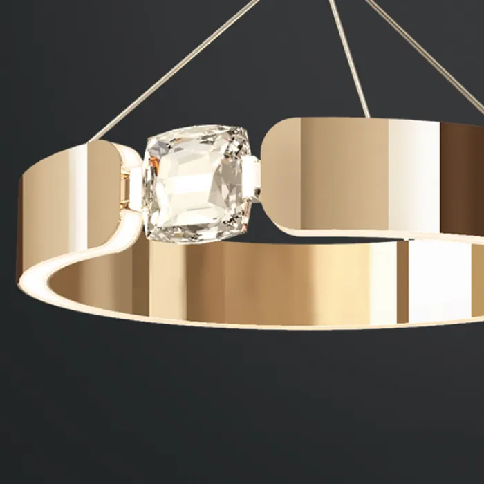 Подвесной светильник SELLIF ONE D30 Brass от ImperiumLoft