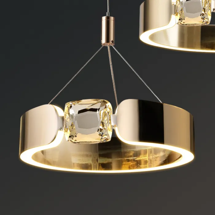 Подвесной светильник SELLIF ONE D30 Brass от ImperiumLoft