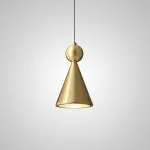 Подвесной светильник PIET СONE D Brass