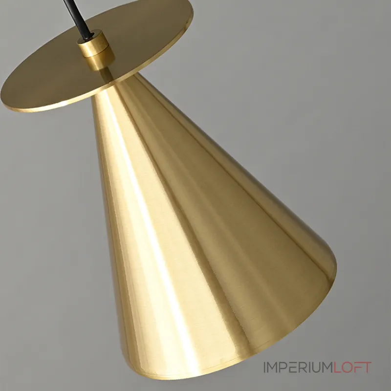 Подвесной светильник PIET СONE C Brass
