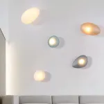 Настенный светильник LINDIS WALL A Blue в форме камней