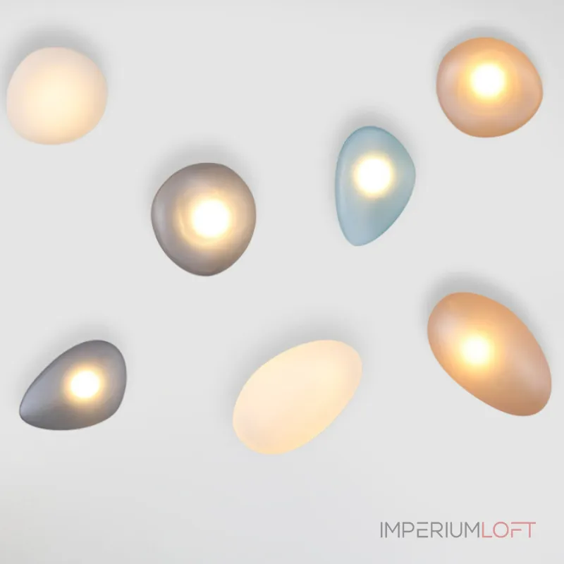 Настенный светильник LINDIS WALL A Brass в форме камней