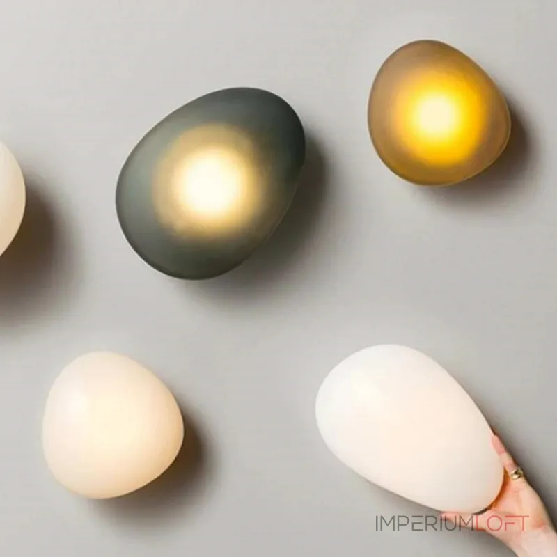 Настенный светильник LINDIS WALL A Brass в форме камней