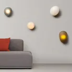 Настенный светильник LINDIS WALL D Brass  в форме камней