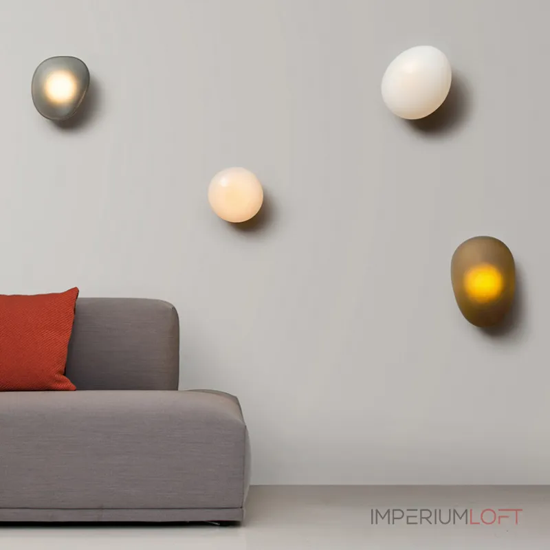 Настенный светильник LINDIS WALL D Brass  в форме камней