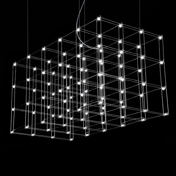 Люстра Quasar Cosmos Square LED pendant light 120/60/60