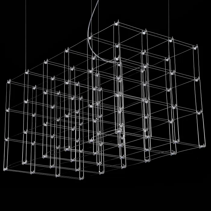 Люстра Quasar Cosmos Square LED pendant light 120/60/60