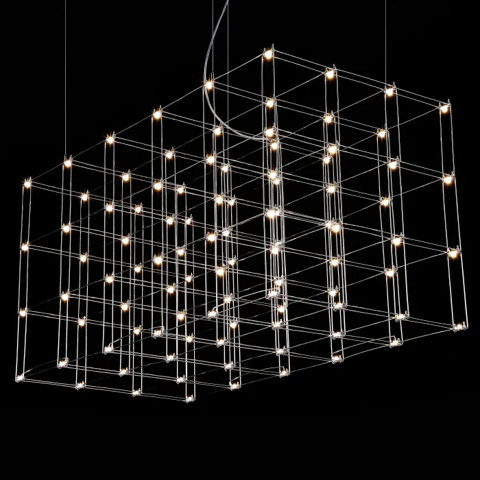 Люстра Quasar Cosmos Square LED pendant light 120/60/60